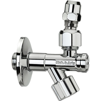 Rubinetto Sottolavabo A Vitone Con Filtro A Snodo- 1/2 X 3/8- Alber- Pezzi 1