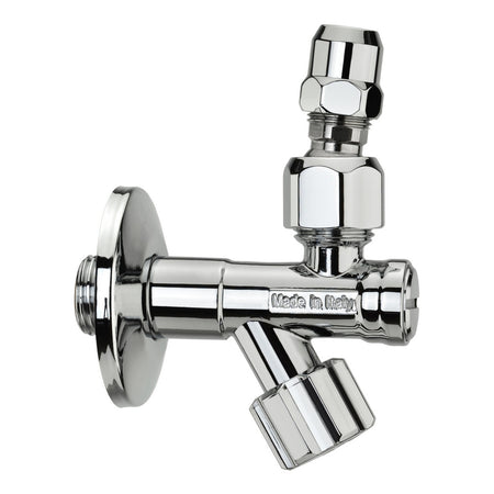 Rubinetto Sottolavabo A Vitone Con Filtro A Snodo- 1/2 X 3/8- Alber- Pezzi 1