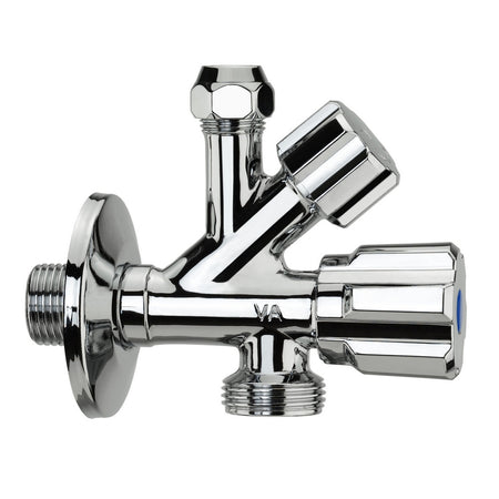 Rubinetto Combinato Sottolavabo - Lavatrice- 1/2 X 3/4- Alber- Pezzi 1