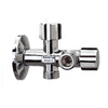 Rubinetto Dual N+S 1/2 Con Rosone- 1/2 X 1/2 X 1/2- Alber- Pezzi 1