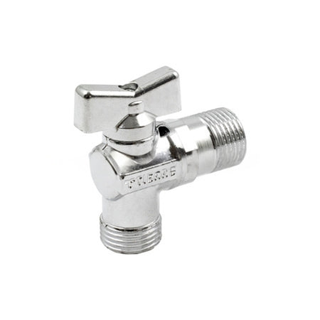 Rubinetto Lavatrice Mm Con Levetta Cromata Wash- 1/2 X 3/4- Tiemm- Pezzi 1