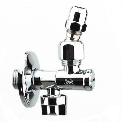 Rubinetto Sottolavabo Con Filtro A Snodo Cromato Lux- 1/2 X 3/8- Alber- Pezzi 1