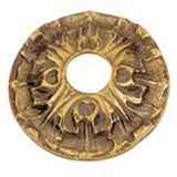 Rosone Di Ricambio Per Rubinetti Artistici Mod. Nuvola- Giallo 1/2- Dh- Pezzi 1