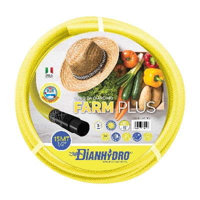 Tubo Da Giardino Antitors. 5 Strati Farm Plus- Mt 25 - 3/4- Dh- Metri 25