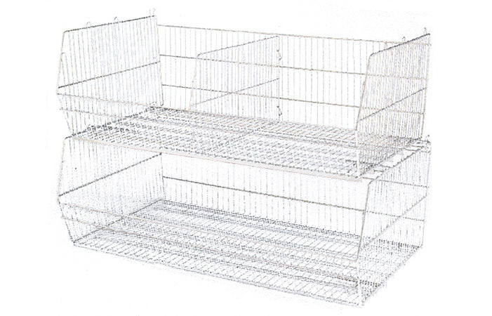 Cesto In Acciaio Filomarket- Cm. 96 X 70 X 45- Dh- Pezzi 1