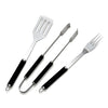 Bbq Tool Set Basic Spatola Forchetta E Pinza- Esclu- Pezzi 1
