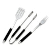 Bbq Tool Set Basic Spatola Forchetta E Pinza- Esclu- Pezzi 1