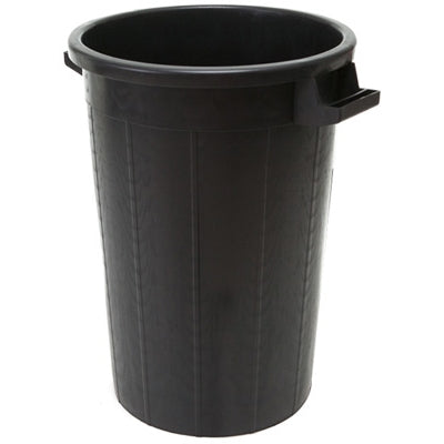 Bidone In Plastica Senza Coperchio- Lt. 50 Diam. 41 Cm H. 49 Cm- Ff- Pezzi 1