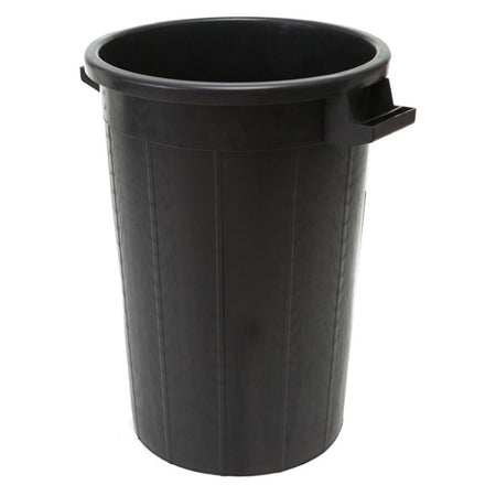 Bidone In Plastica Senza Coperchio- Lt. 50 Diam. 41 Cm H. 49 Cm- Ff- Pezzi 1