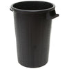 Bidone In Plastica Senza Coperchio- Lt. 75 Diam. 44 Cm H. 63 Cm- Ff- Pezzi 1