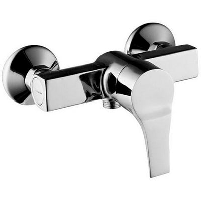 Monocomando Esterno Doccia Serie Flat- Cromo- Zucch- Pezzi 1