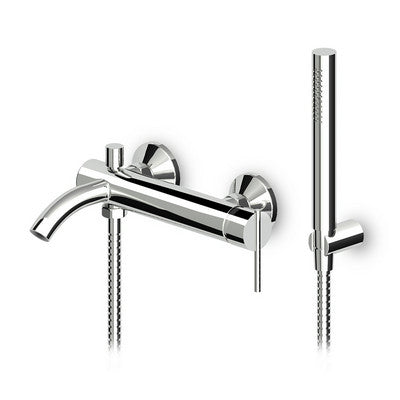 Monocomando Vasca Doccia Esterno C/Accessori Serie Zxs- Cromo- Zucch- Pezzi 1