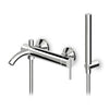 Monocomando Vasca Doccia Esterno C/Accessori Serie Zxs- Cromo- Zucch- Pezzi 1