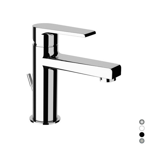 Monocomando Lavabo Linea Artic- Nichel Spazzolato- Maria- Pezzi 1