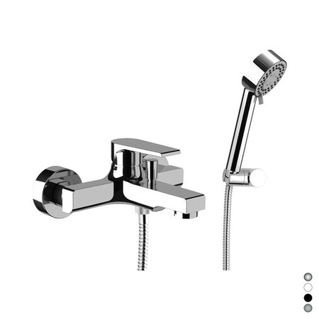 Monocomando Vasca Esterno Con Accessori Linea Artic- Cromo- Maria- Pezzi 1