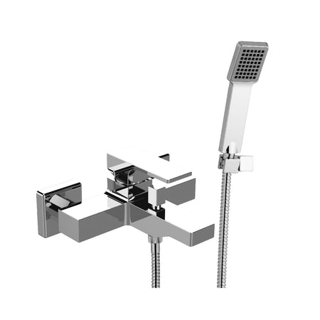 Miscelatore Monocomando Vasca Con Accessori Rebel- Cromo- Maria- Pezzi 1