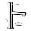 Miscelatore Monocomando Lavabo Linea Ultraminimal- Cromo- Maria- Pezzi 1