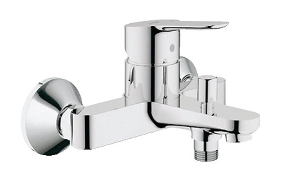 Monocomando Vasca-Doccia Senza Accessori Bauedge- Cromo- Grohe- Pezzi 1