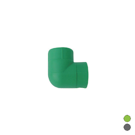 Gomito Liscio 90 ° Ff In Polipropilene- Diam. 40- Dh- Pezzi 1