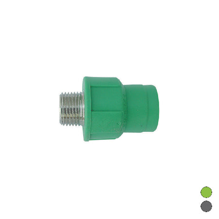 Raccordo Filettato Maschio In Polipropilene- 11/4 X Diam. 40- Dh- Pezzi 1