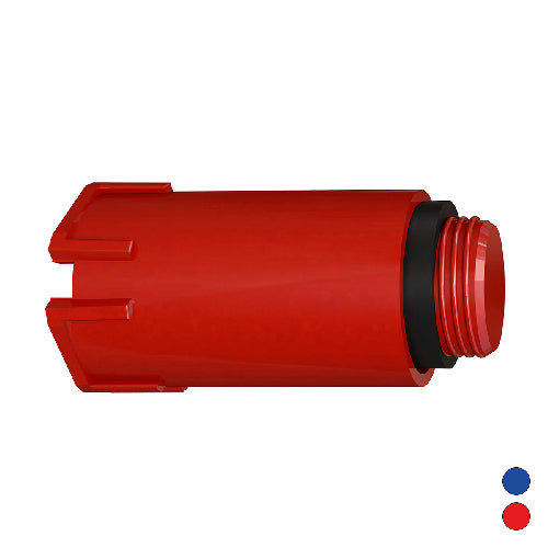Tappo Per Collaudo Tubazioni Filetto 1/2- Rosso- Bonom- Pezzi 1