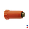 Tappo Di Collaudo Impianto C/Filetto In Ottone- Rosso - 1/2- Remer- Pezzi 1