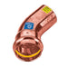 Curva In Rame A Pressare 45 ° Mf Acqua/Gas- Diam. 35- Frabo- Pezzi 1