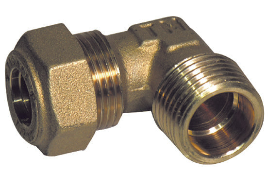 Gomito A 90 ° O-Ring Gas Maschio Conico Tiemme- 3/4 X 16- Tiemm- Pezzi 1