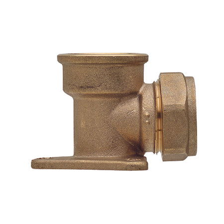 Gomito Flangiato F X Fil Rp Compressione Per Rame- 1/2 X 12- Rb- Pezzi 1