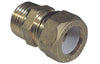 Nipple Maschio Bicono Per Rame Con Ogiva Teflon Tiemme- 1/2 X 22- Tiemm- Pezzi 1