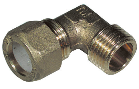 Gomito Maschio Per Rame Con Ogiva Teflon Tiemme- 1/2 X 14- Tiemm- Pezzi 1