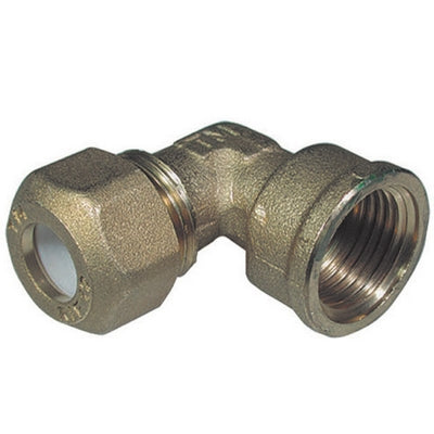 Gomito Femmina Per Rame Con Ogiva Teflon Tiemme- 1/2 X 12R- Tiemm- Pezzi 1