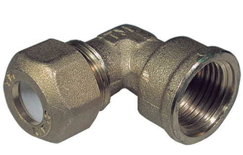 Gomito Femmina Per Rame Con Ogiva Teflon Tiemme- 3/4 X 16R- Tiemm- Pezzi 1