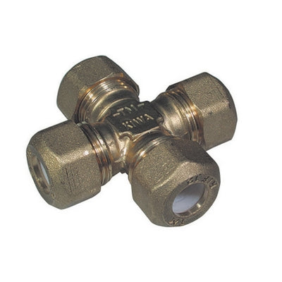 Croce Con 4 Dadi Per Rame Con Ogiva Teflon Tiemme- 1/2 X 12R- Tiemm- Pezzi 1