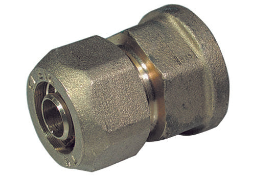 Raccordo Diritto Femmina Per Tubo Cobra-Pex- 1/2 X 15- Tiemm- Pezzi 1