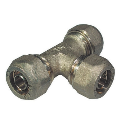 Raccordo A T Per Tubo Cobra-Pex- 22- Tiemm- Pezzi 1