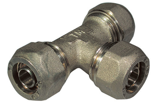 Raccordo A T Per Tubo Cobra-Pex- 22- Tiemm- Pezzi 1