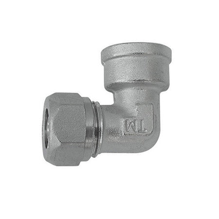 Raccordo Curvo Femmina Tiemme Per Multistrato- 1/2 X 16- Tiemm- Pezzi 10