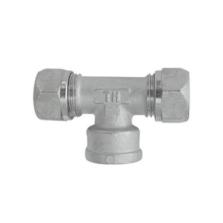 Raccordo A Tee Femmina Tiemme Per Multistrato- 1/2 X 16- Tiemm- Pezzi 5