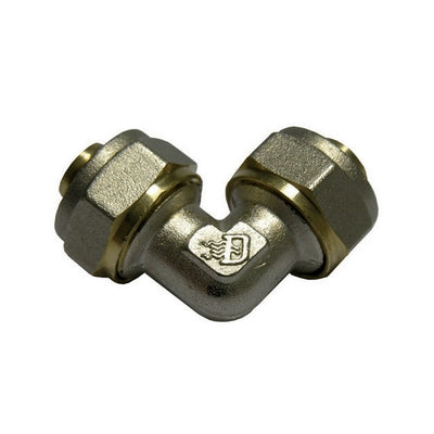 Raccordo Curvo Doppio Dfx Per Multistrato- Diam. 20- Ikaro- Pezzi 10