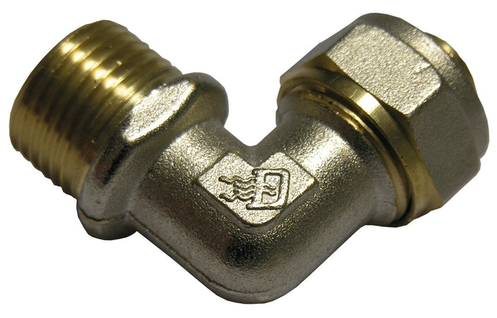 Raccordo Curvo Maschio Dfx Per Multistrato- Diam. 3/4 X 20 -Conf- Faidf- Pezzi 1