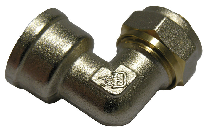 Raccordo Curvo Femmina Dfx Per Multistrato- Diam. 1/2 X 20- Ikaro- Pezzi 10