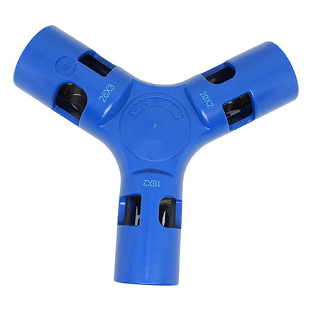 Calibratore Sbavatore Professionale Triplo- 16 - 26 Mm- Gryn- Pezzi 1