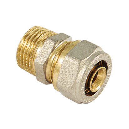 Raccordo Diritto Maschio Serie Ins Per Multistrato- 1/2 X 20- Tiemm- Pezzi 1