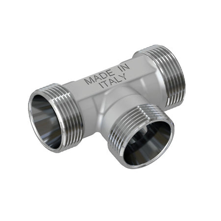 Raccordo A T Maschio Cromato- 24X19 Fil (D.16)- Tiemm- Pezzi 1