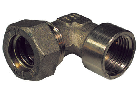 Gomito A 90 ° O-Ring Femmina Tiemme- 1/2 X 12- Tiemm- Pezzi 1