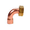 Curva Rame 90 ° Con Dado Girevole- 3/4 X 18- Ibp- Pezzi 1