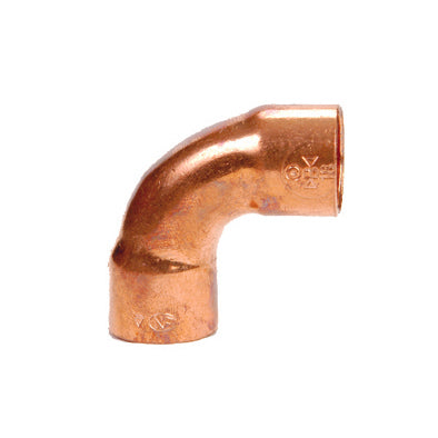 Curva Rame Ff 90 ° Raggio Largo- 12- Ibp- Pezzi 1