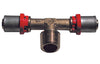 Raccordo Press A T Maschio Per Multistrato- 1/2 X 14- Tiemm- Pezzi 1