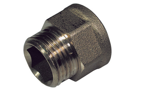 Prolunga Filettata Mf Ottone Giallo- 1/2 X 20- Tiemm- Pezzi 1